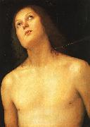 Pietro Perugino St.Sebastian oil on canvas